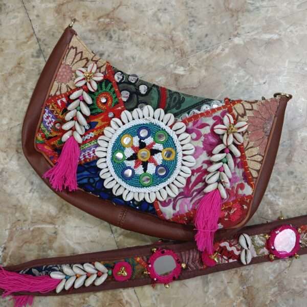 Tan Moon bag