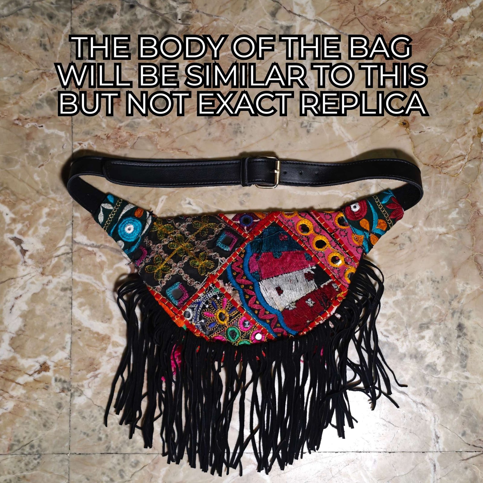 Black Bum Bag - Image 6