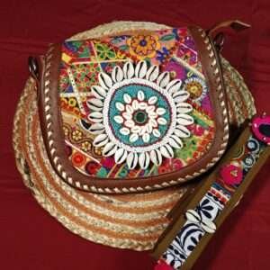 Tan U Sling Bag