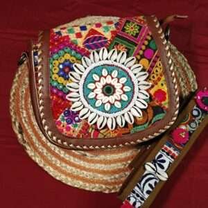 Tan U Sling Bag