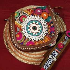 Tan U Sling Bag